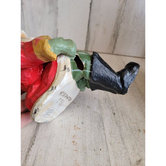 House of hatten 1988 AS IS Santa Claus ledge hanging vintage decor - Picture 3 of 11